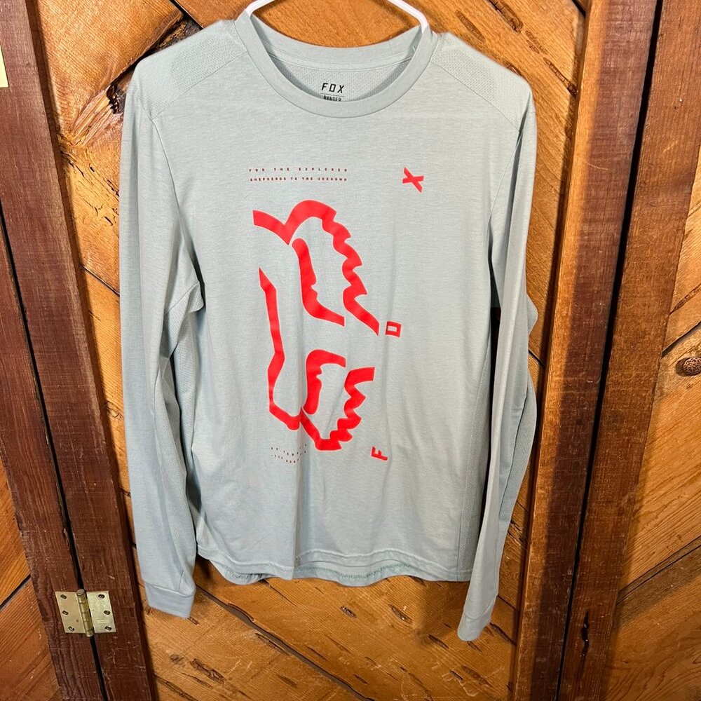 Fox Racing Ranger Drirelease Bicycle Jersey - Eucalyptus Size M